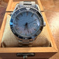 Black Bezel, Light Blue Dial Dive Watch
