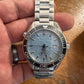 Black Bezel, Light Blue Dial Dive Watch