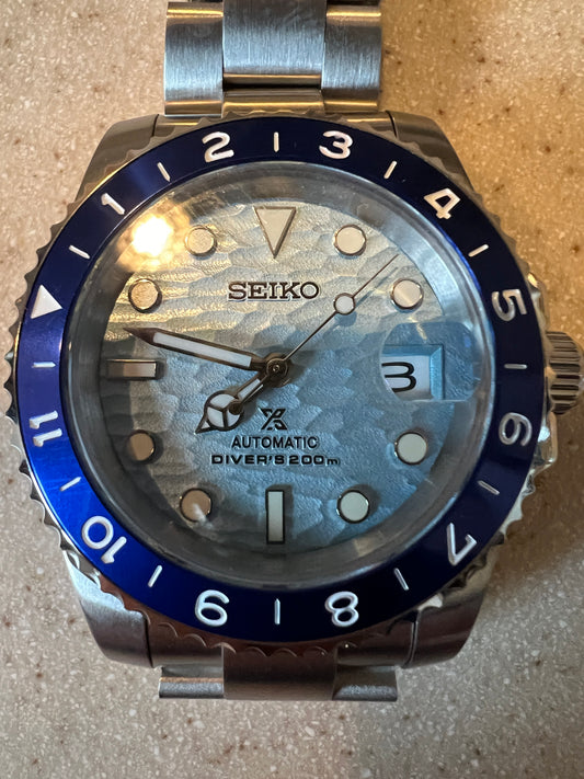 Blue Bezel Diver