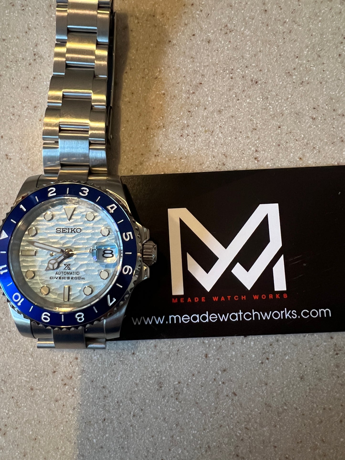 Blue Bezel Diver