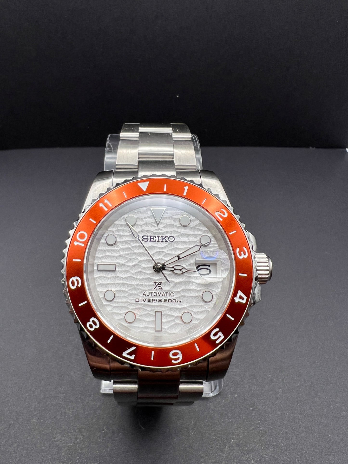 Orange Bezel Diver