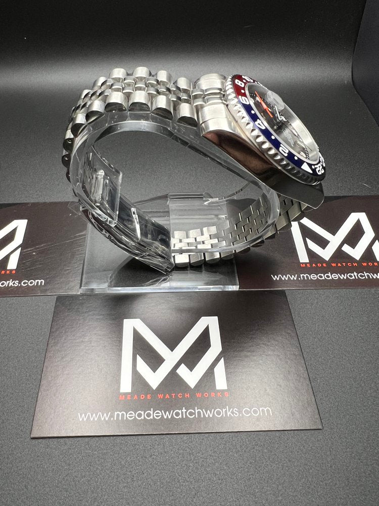 Pepsi Tribute Diver with GMT Movement, MWW Branded